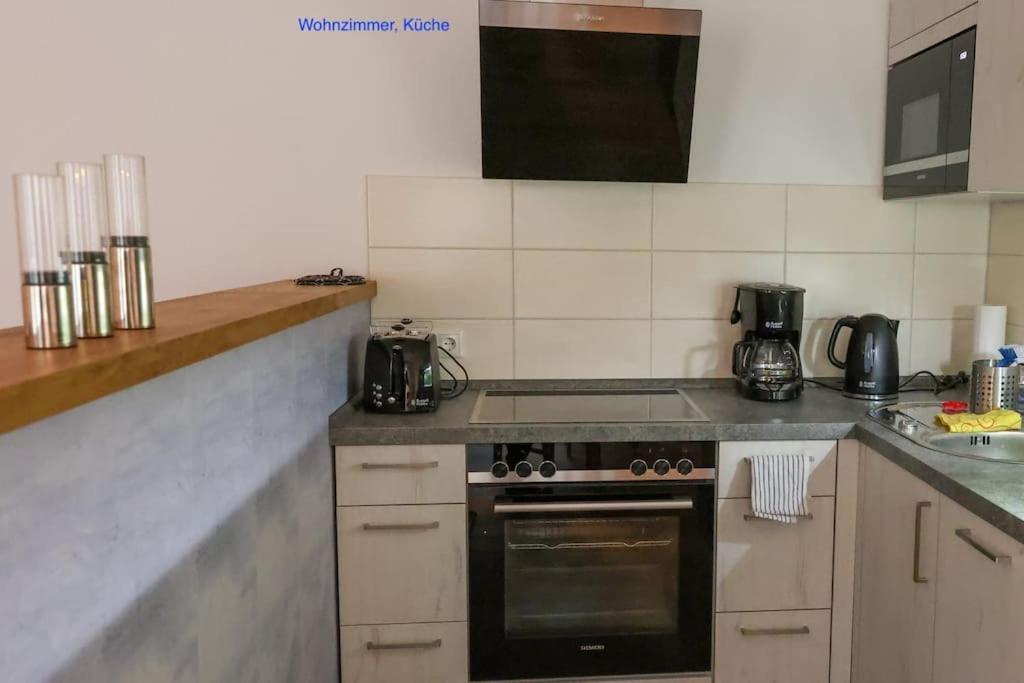 Freundliche Wohnung Mit Parkplatz Und Terrasse Neubrandenburg Dış mekan fotoğraf